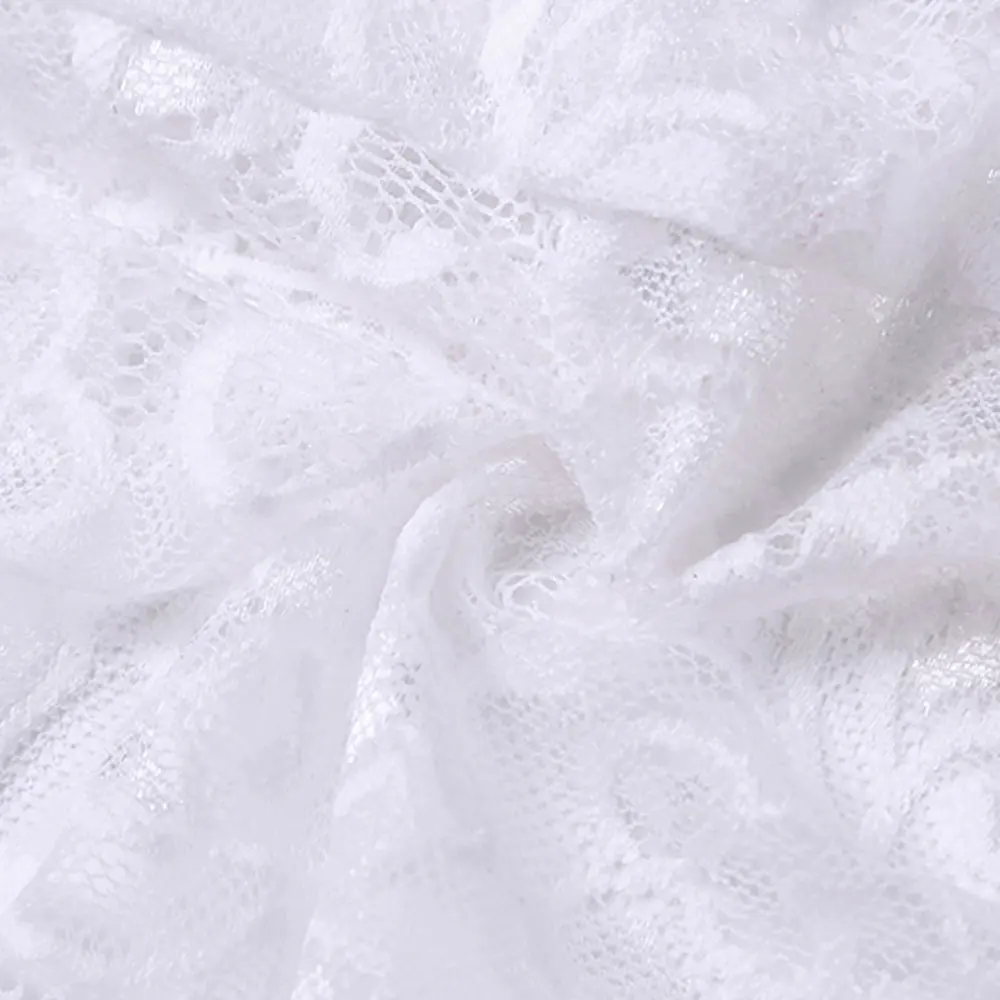 Женское сексуальное кружевное нижнее белье Прозрачное Комплект