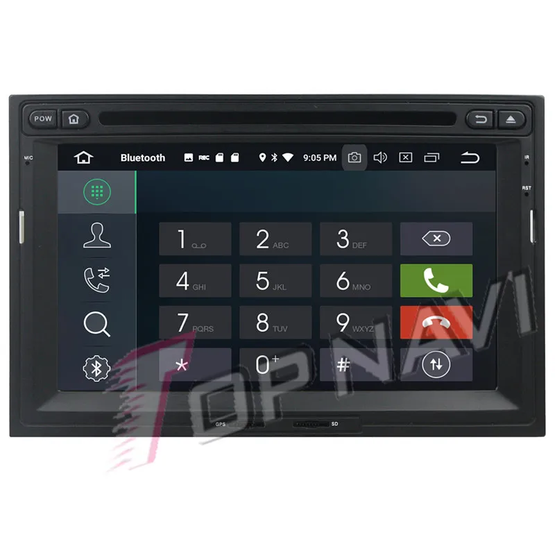 Автомобильный мультимедийный DVD плеер Topnavi Octa Core Android 9 0 для Peugeot 3008/5008 Partner 2010 2016