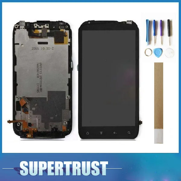 1 шт./Лот высокое качество 4 3 дюйма для HTC Sensation Z710E G14 с рамкой ЖК-дисплей +