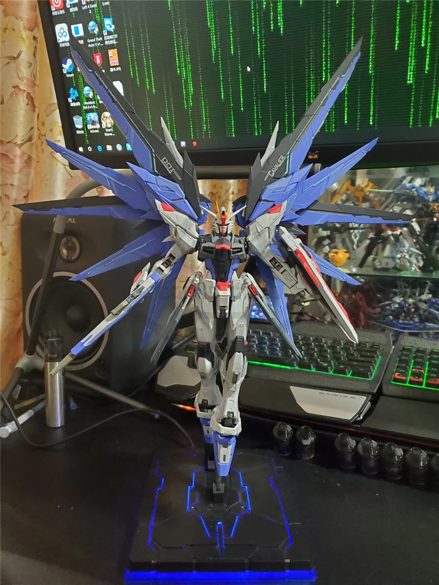 Comic Club WUMING модель MOKAI MB metal build Gundam freedom содержит светильник, базовая фигурка