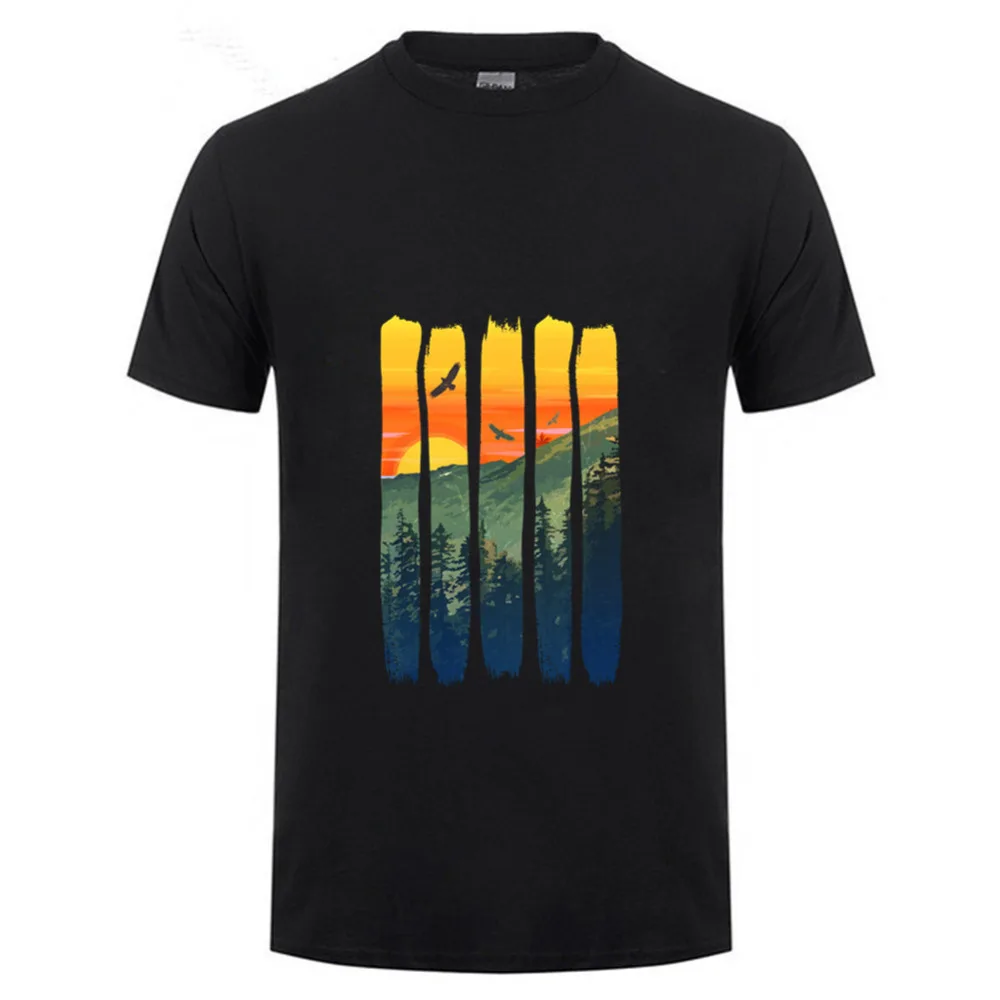 Футболка с круглым вырезом для подростков Классическая тенниска 3D принтом в