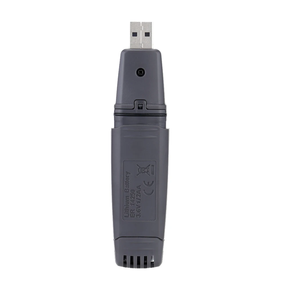 Портативный USB Регистратор данных температуры записывающий измеритель