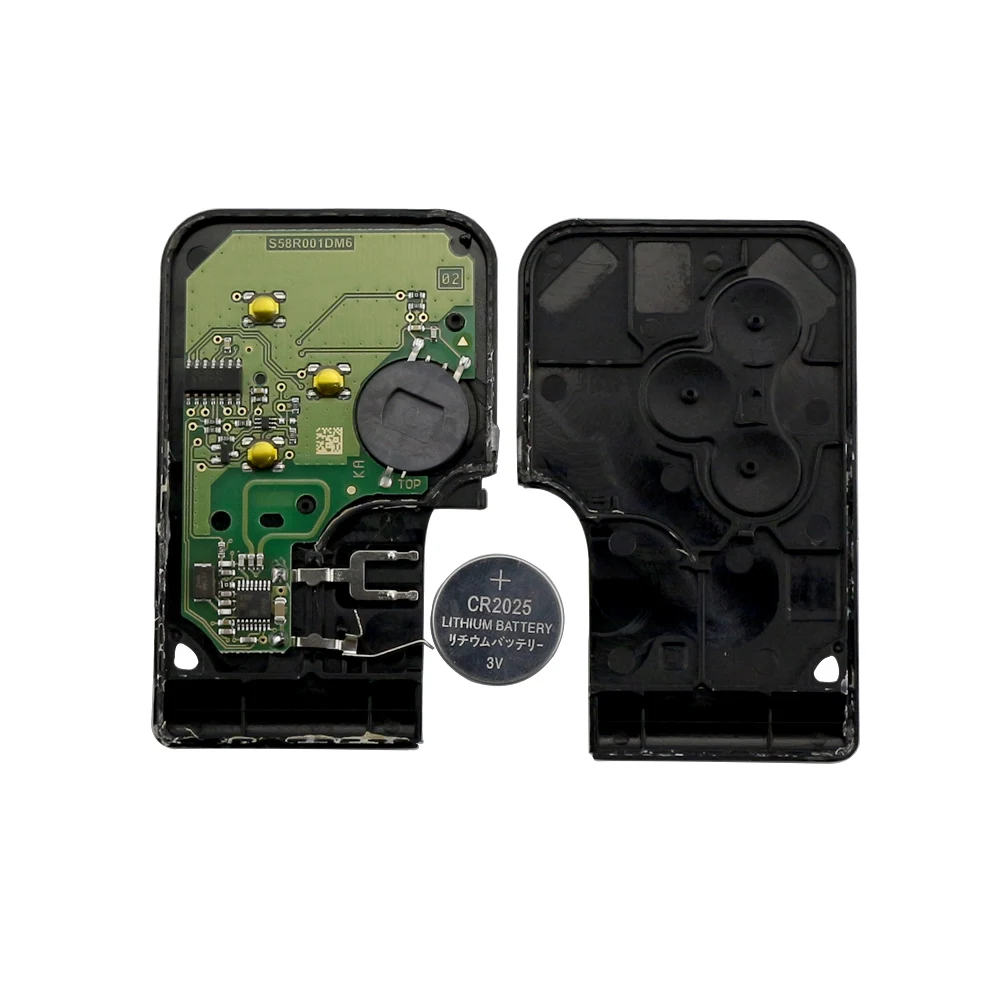 YIQIXIN 3 кнопки смарт-ключ карты 433 МГц ID46 PCF7926 PCF7947 чип для Renault Megane 2 3 Scenic Grand 2003-2008 дистанционный Автомобильный ключ