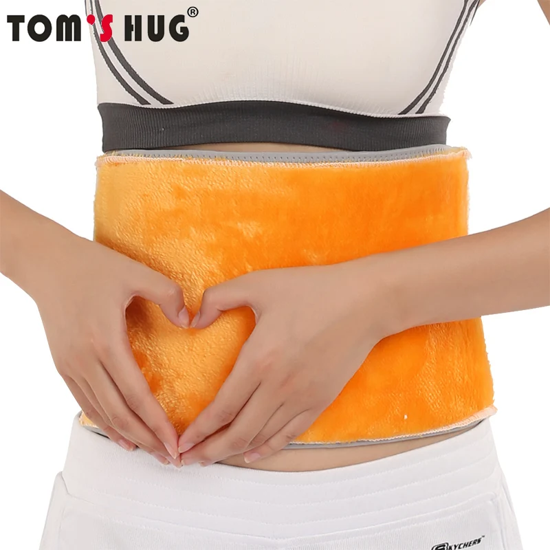 Регулируемый бархатный ремень для талии Tom's Hug золотистый с бамбуковым углем