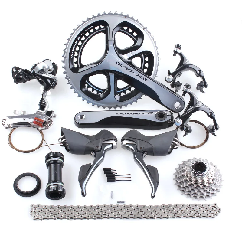 Shimano 9000 11 S 2*11 скорость 50/34 53/39 170 мм 172,5 мм переключатель и тормозной комплект для шоссейного велосипеда