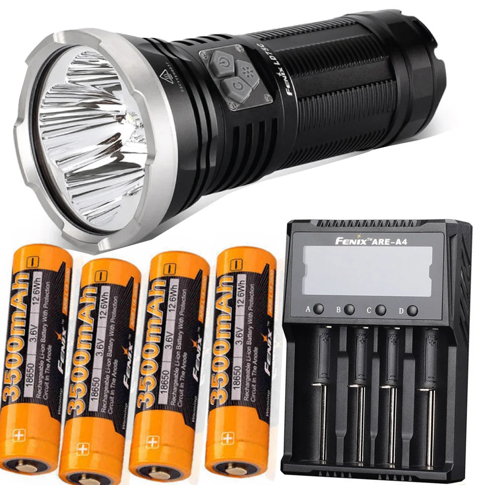 Fenix LD75C 4200 люмен белый зеленый красный синий многоцветный перезаряжаемый