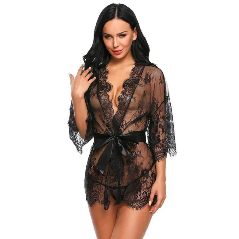 Женское сексуальное нижнее белье Babydoll пижамы эротическое нижнее белье горячий кружевной эротичный открытый бюстгальтер Teddy сексуальные костюмы ночное белье трусики пояс