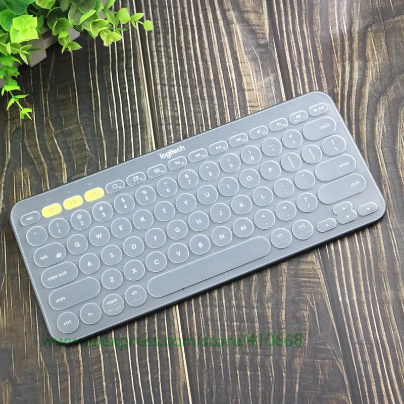 Мягкая силиконовая крышка клавиатуры защитная пленка для logitech K380 K 380 Bluetooth клавиатура мульти-устройство механическая защита кожи