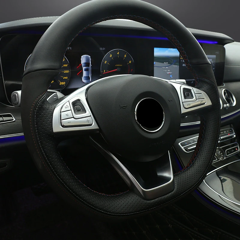 Наклейки на рулевое колесо Mercedes-Benz W213 2018 автомобильные наклейки аксессуары