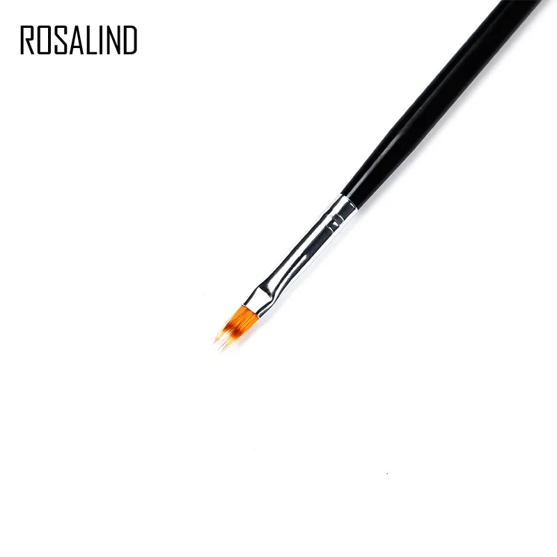 ROSALIND 1 шт. кисть для дизайна ногтей самостоятельного рисования УФ-Гель-лак