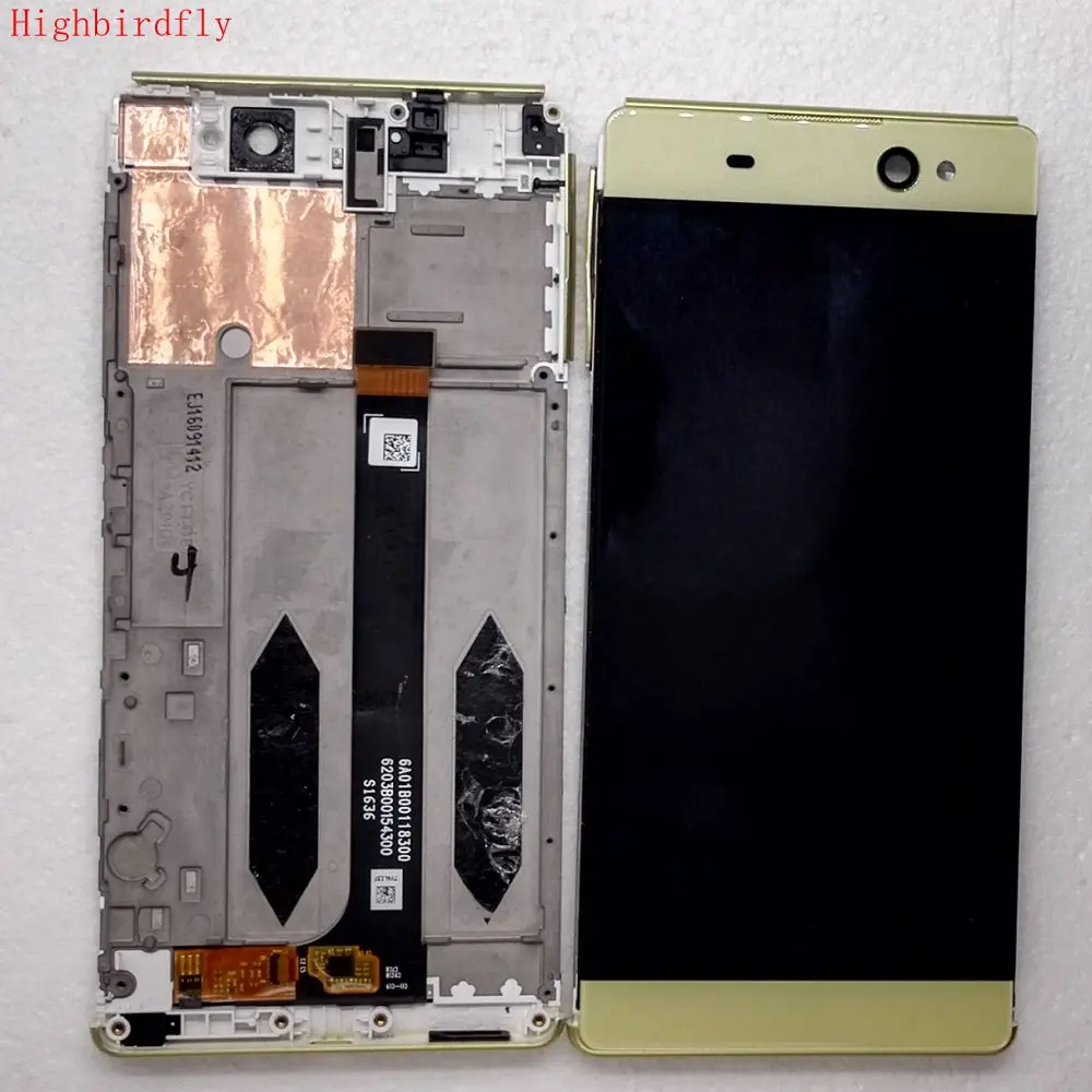 Для Sony xperia XA Ultra F3211 F3213 F3212 C6 ЖК экран + Сенсорное стекло дигитайзер Рамка сборка