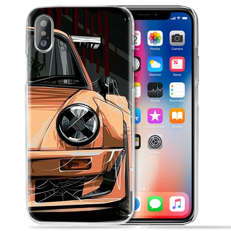 Крутой чехол для iPhone XS Max XR X 10 7S 8 6 6S Plus 5S SE 5 4S 4 5C Твердый Прозрачный чехол для телефона 11 Fundas