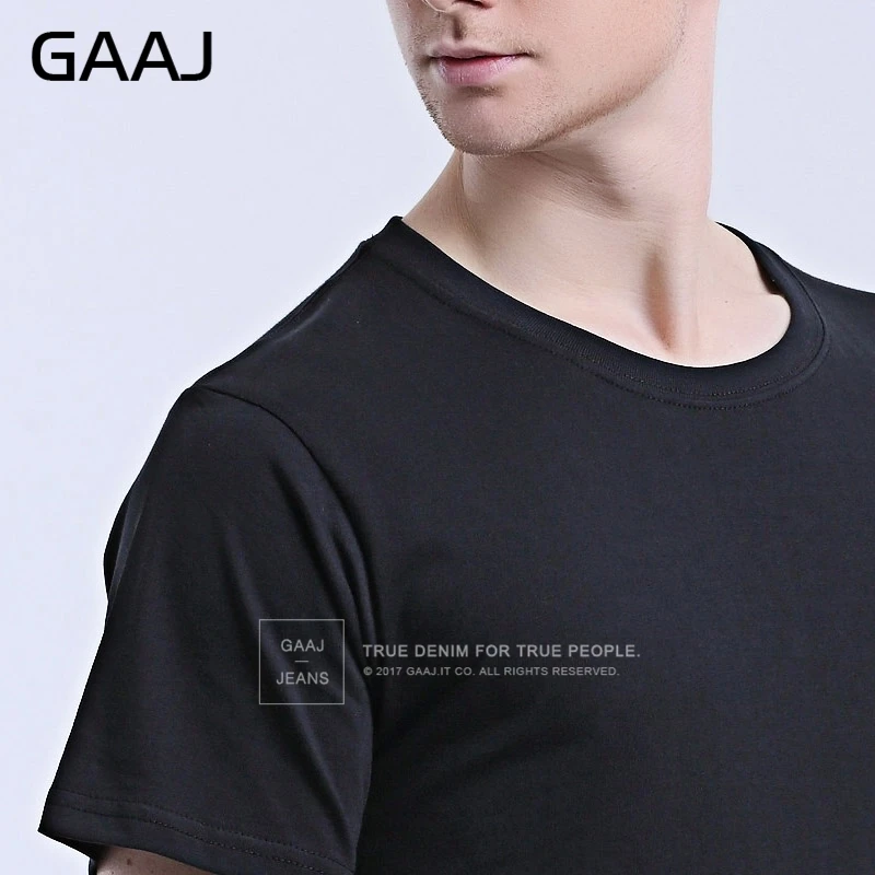 GAAJ 21 Цвета Мужская футболка с короткими рукавами 3-pack нижняя рубашка мужская