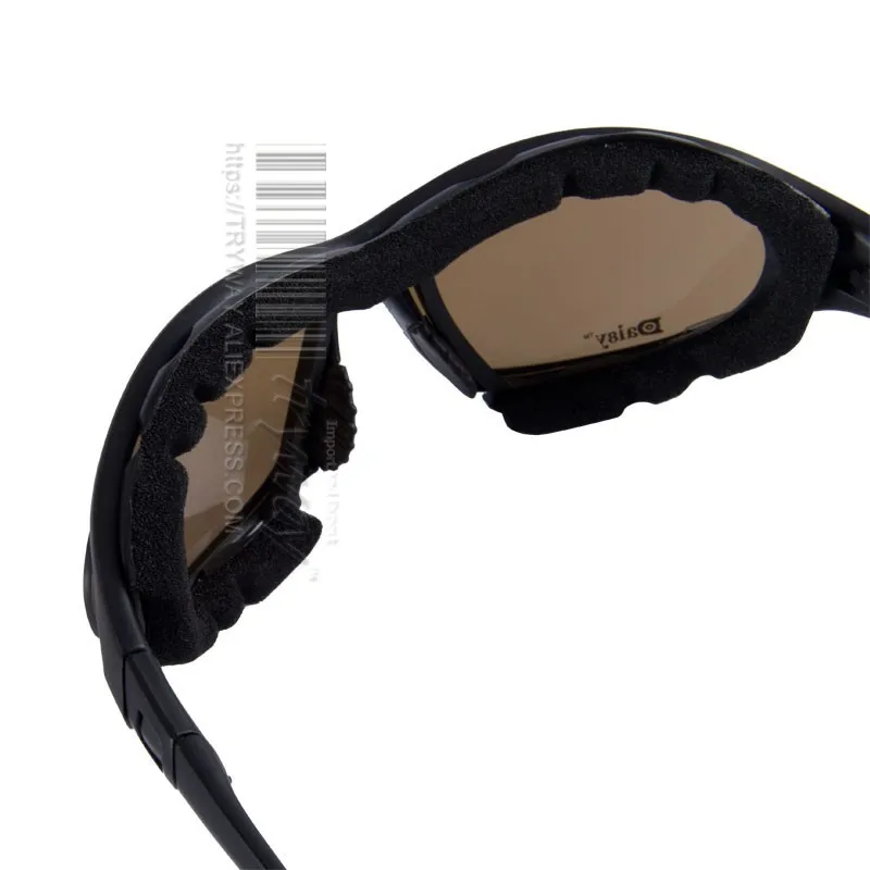 Тактические очки Daisy C4 для пустыни, военные очки gafas Army для стрельбы, ветрозащитные зеркальные очки для страйкбола, защитные охотничьи очки