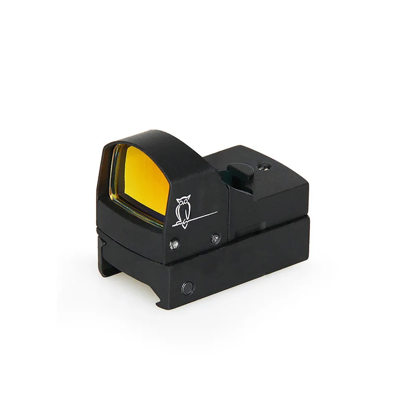 Маленькая голографическая лампа оптический прицел в красную точку подходит для