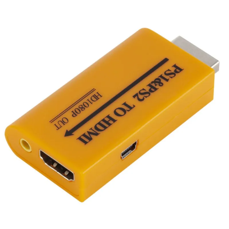 Для PS1/PS2 на HDMI обновление поддерживает 1080P выход для PS1 PS2 HD | Электроника