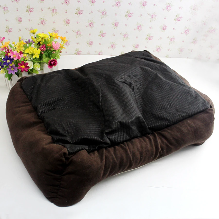 Всесезонная домашняя кровать для собак Домашние домики удобные роскошные