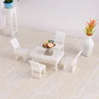 2 компл.лот 1:20-1:100 архитектурная модель стула и стола в стиле Хо поезда дизайн интерьерной мебели