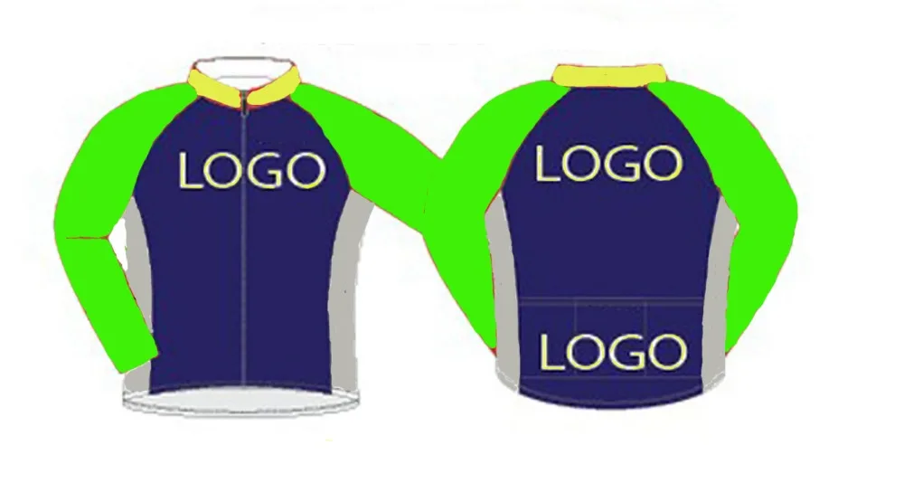 Джерси для велоспорта на заказ зимняя и осенняя велосипедная форма с длинными