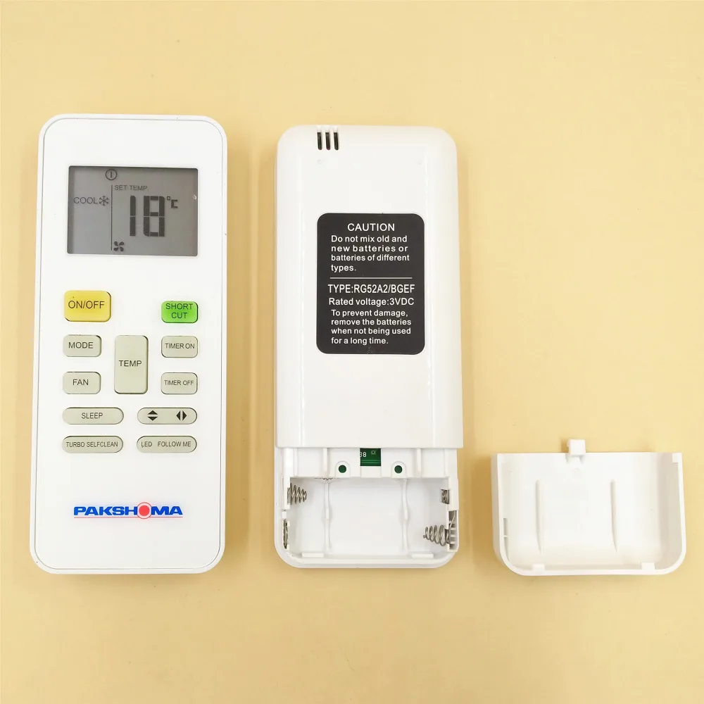 Оригинальный пульт дистанционного управления переменного тока RG52A2/BGEF RG52A2 BGEF