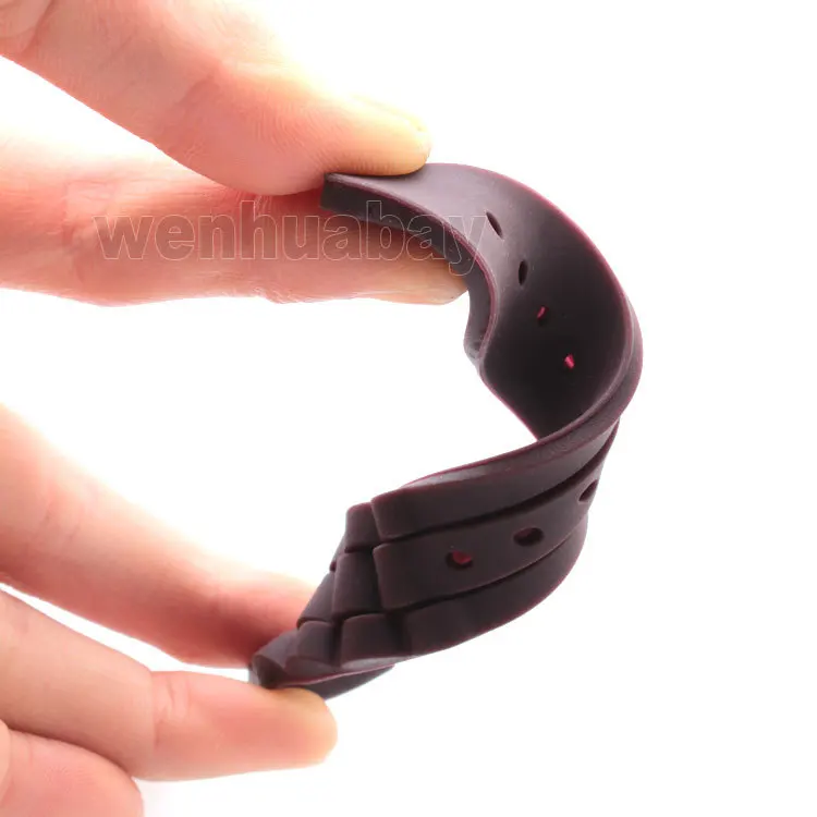 Ремешок для часов из нержавеющей стали диаметр 18 мм серебристый с пряжкой 7 видов