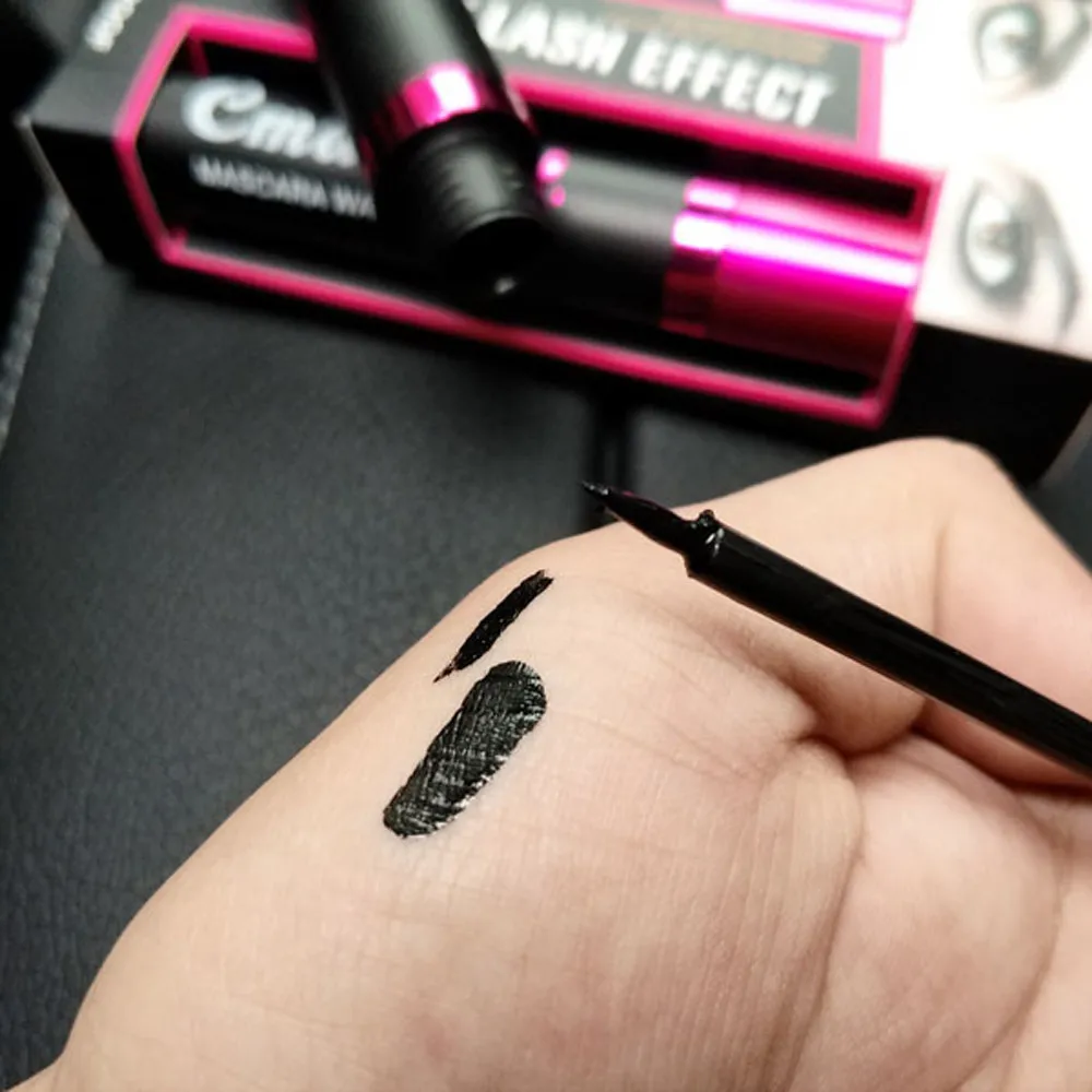 Новая Черная Водонепроницаемая тушь для ресниц ресницы длинная завивающая