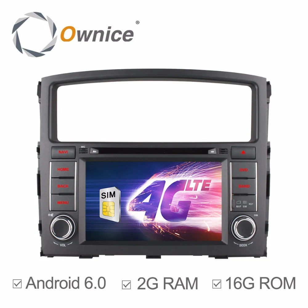 HD 1024 4G LTE Quad Core 2GB RAM Android 6.0 Car DVD For MITSUBISHI PAJERO V97 V93 2011 2012 2013 2014 2015 GPS Radio Stereo BT |