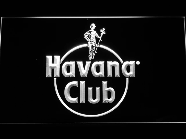 A218 Havana Club Rum светодиодный неоновый светильник с выключателем вкл/выкл 20 + цвета 5