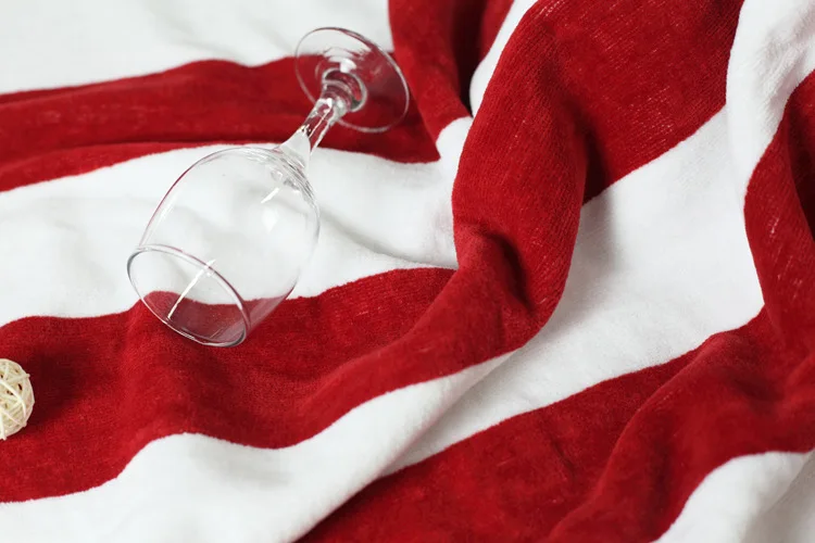 Высококачественное махровое хлопковое банное полотенце 70*140 см в полоску для