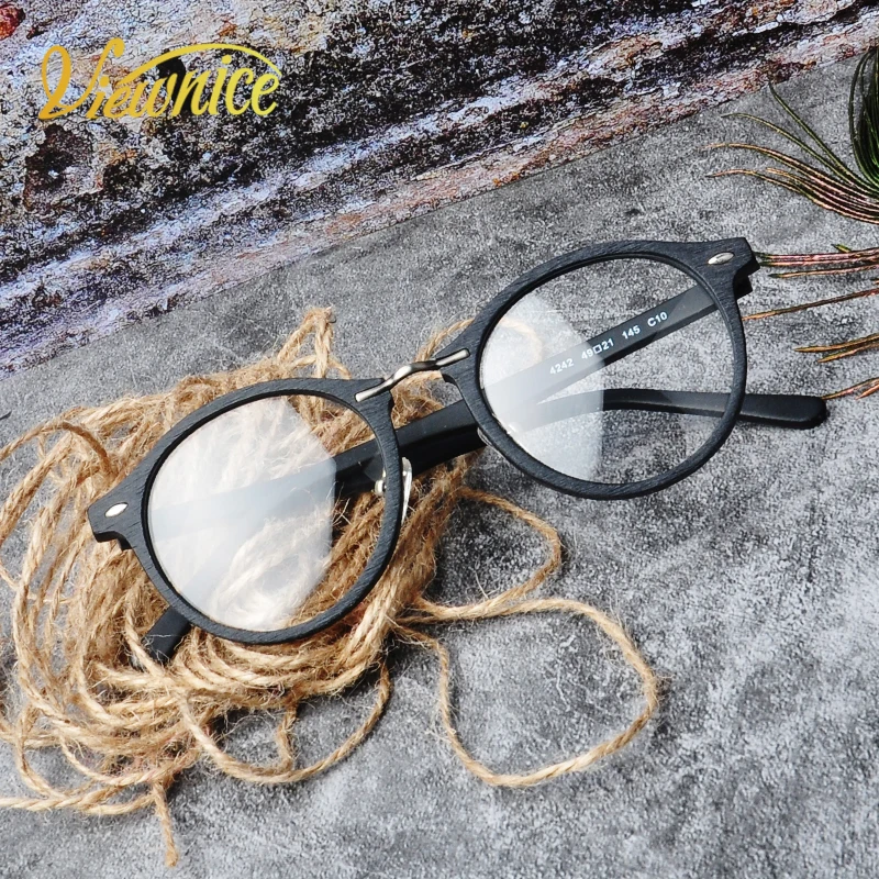 Винтажная оправа для очков Lunettes de vue мужчин и женщин прозрачные линзы с защитой от