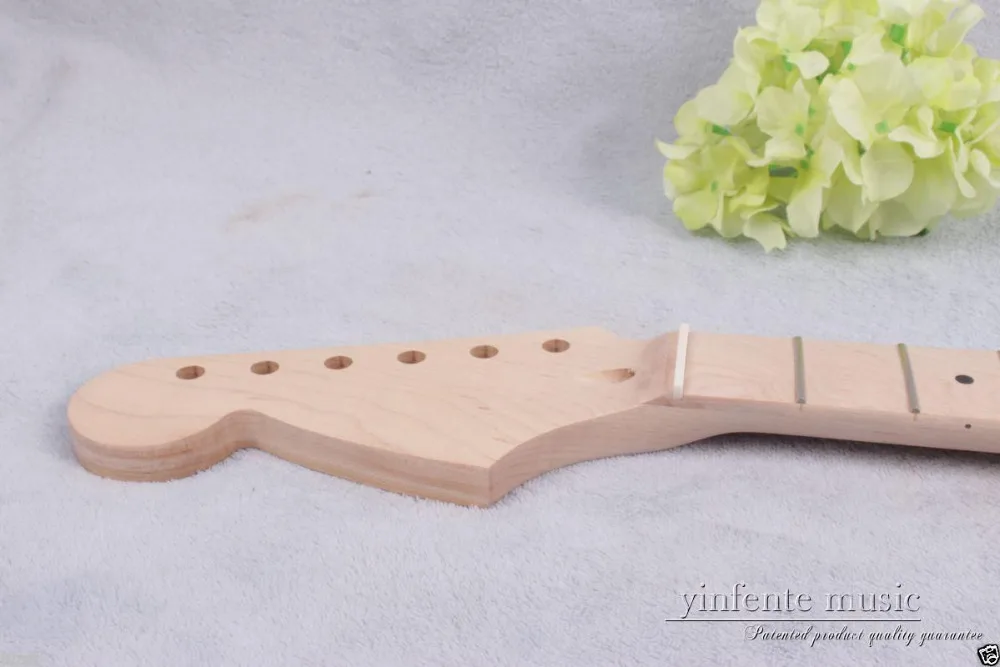 New electric guitar neck 22 fret 25.5'' maple Fretboard Truss Rod left hand #808 | Спорт и развлечения