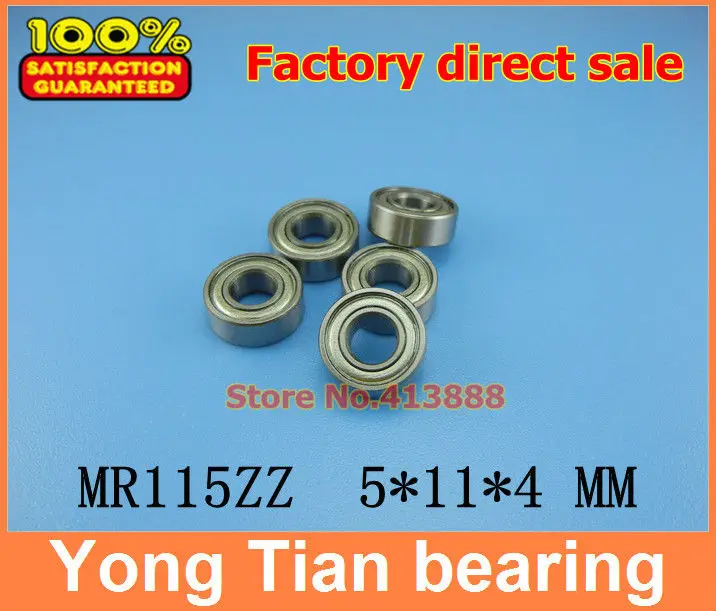 10 шт. шарикоподшипники MR115ZZ SMR115ZZ 5x11x4 мм глубокий паз MR115/MR115 2RS/10 шт./партия MR115ZZ|zz| |