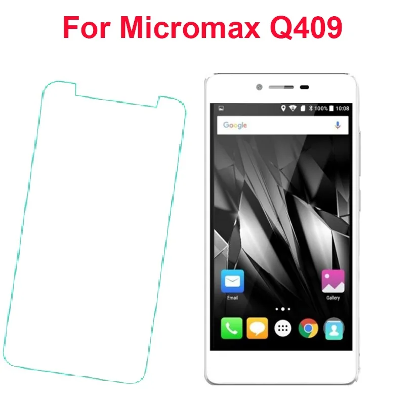 Закаленное стекло 2.5D для Micromax Q409 5 0 Защитное экрана | Мобильные телефоны и