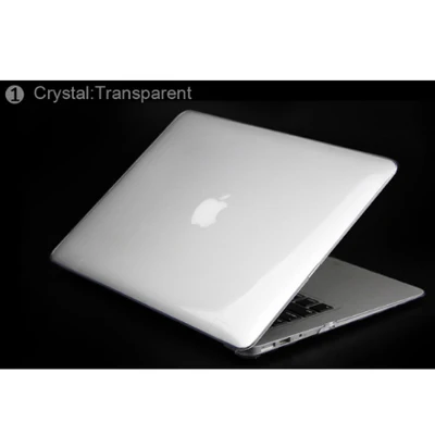 Crystal transparent Чехол для ноутбука Macbook Air retina 11 12 Pro 13 15 Touch Bar A1706 A1989 A1707 пластиковый чехол для ноутбука+ чехол для клавиатуры - Цвет: Crystal transparent