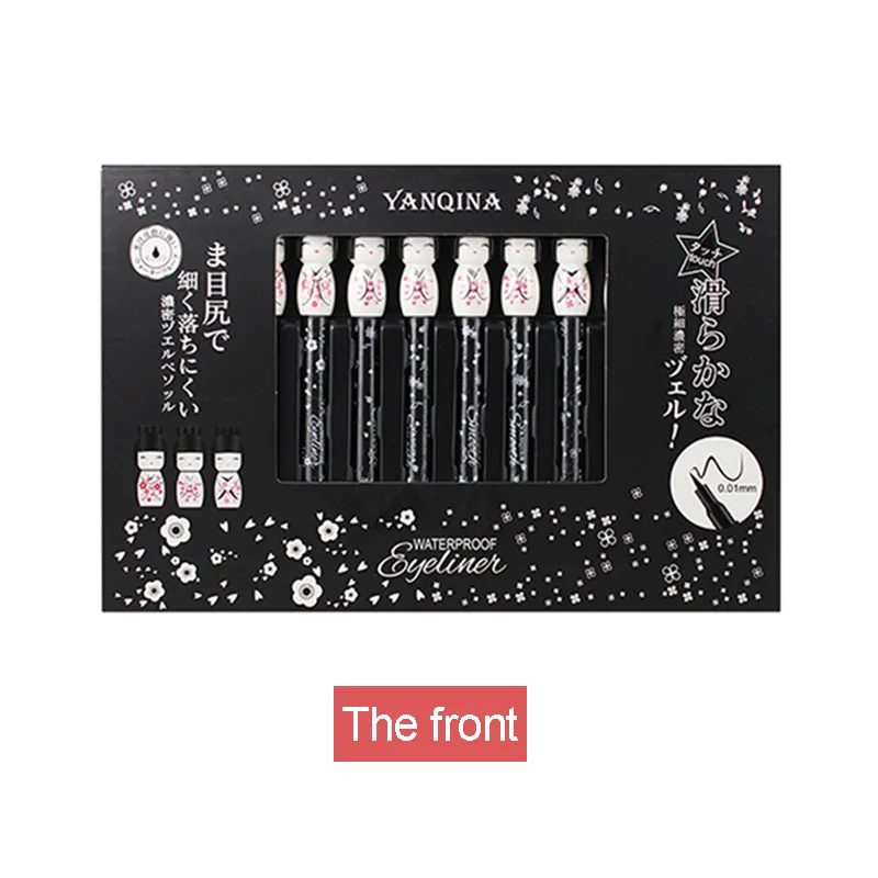 Beauty Black Long-lasting Waterproof Liquid Eyeliner Pen Pencil Makeup Cosmetic Tool MV99 |