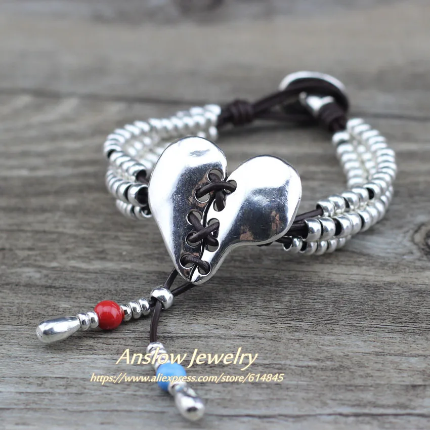 Anslow бренд высшего качества ручной работы творческий оригинальный дизайн сердце