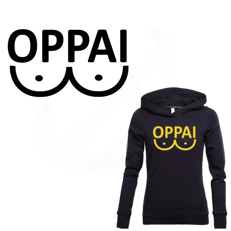 ONE PUNCH-MAN железные нашивки для одежды DIY Футболка куртка толстовка класс-термопереводные наклейки Oppai