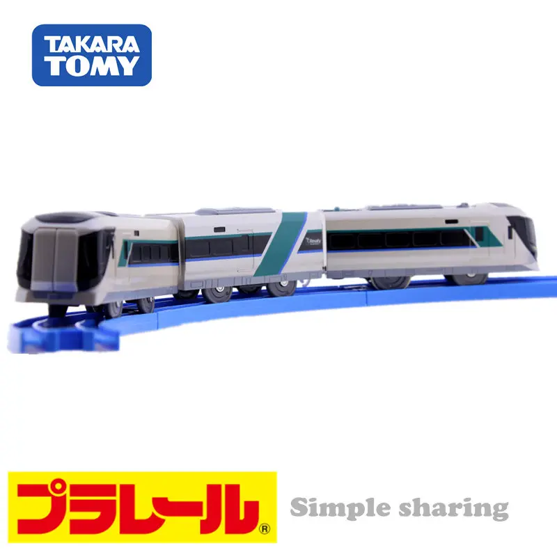 Takara Tomy Tomica Plarail S36 Tobu Revaty набор моделей поездов литые образовательные детские