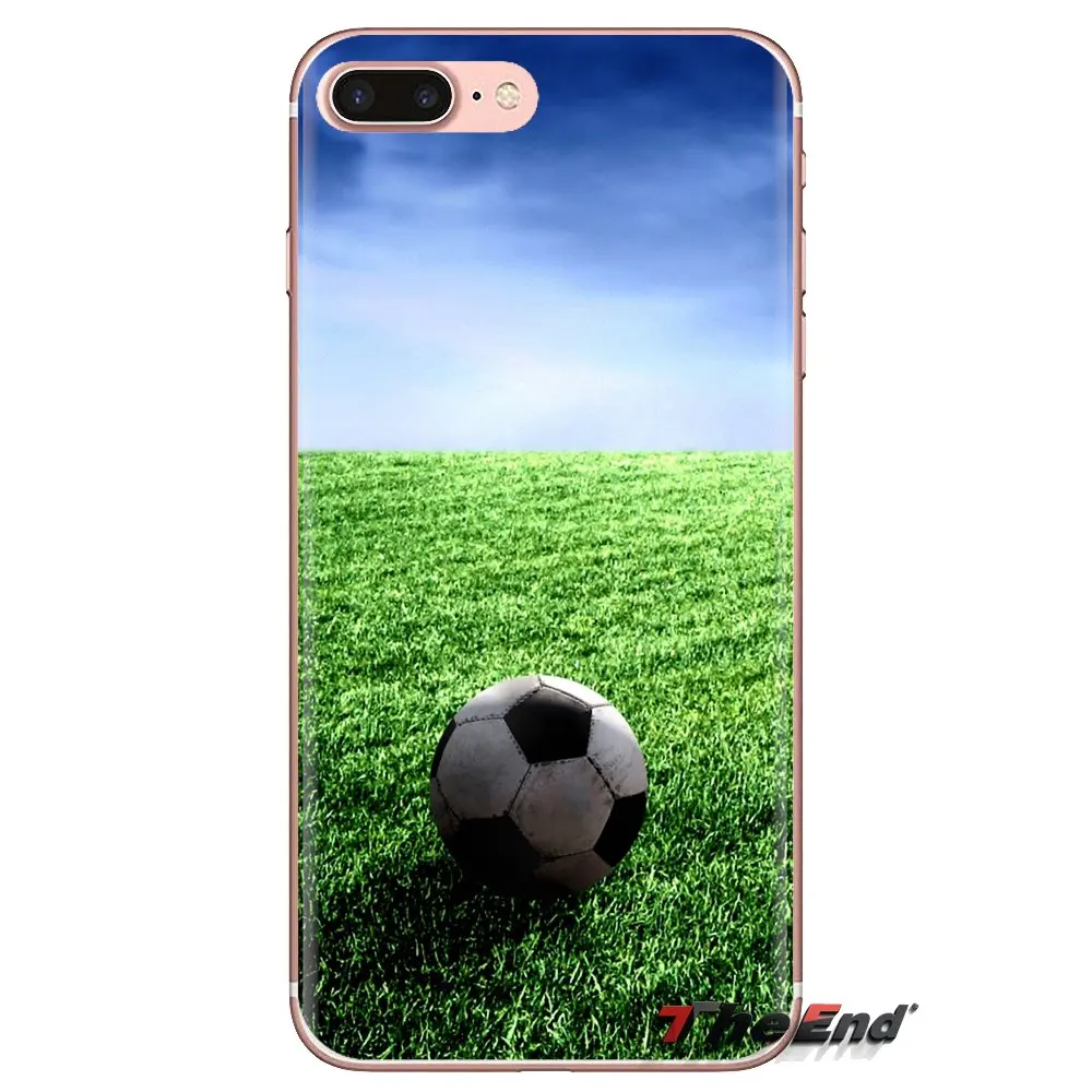Прозрачные чехлы из ТПУ для Xiaomi Redmi 4A S2 Note 3 3S 4 4X 5 Plus 6 7 6A Pro Pocophone F1 Sport Hobby Fire Football Ball |