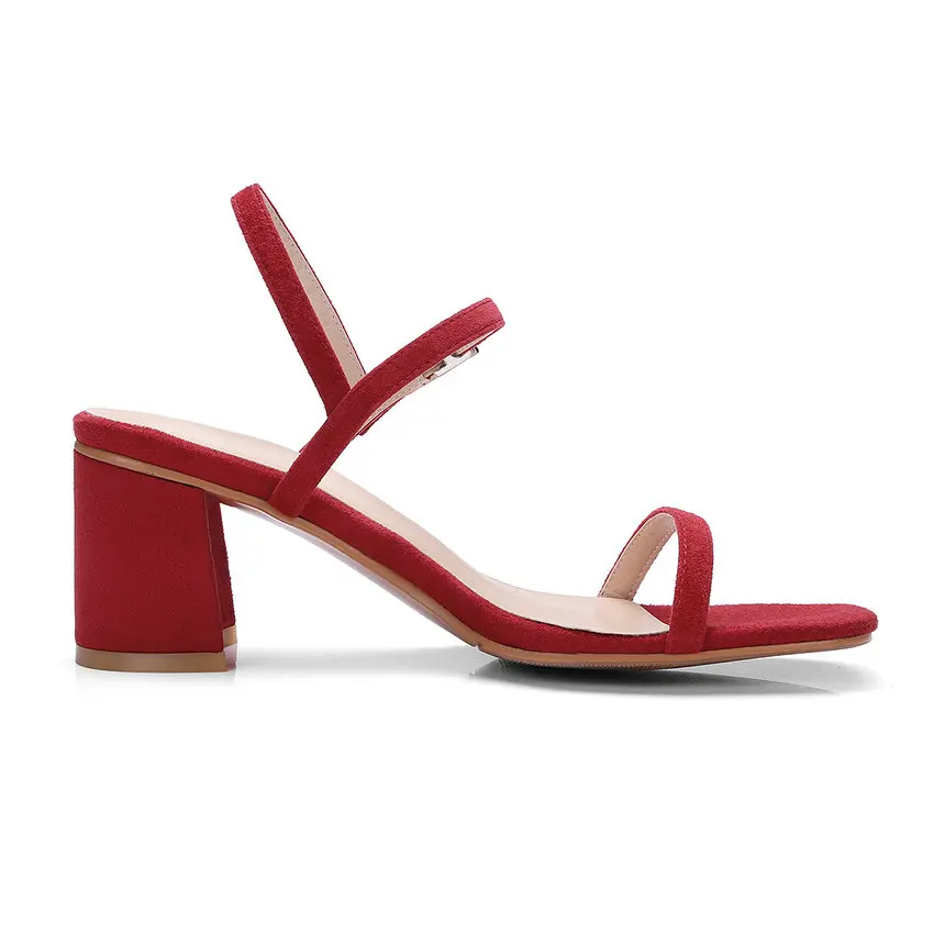 Женские сандалии из натуральной кожи VINLLE оранжевые вечерние на высоком