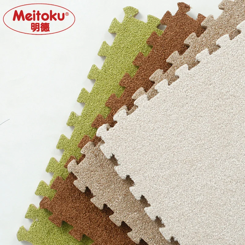 Meitoku детский игровой коврик из мягкой вспененного этилвинилацетата 9 шт. для
