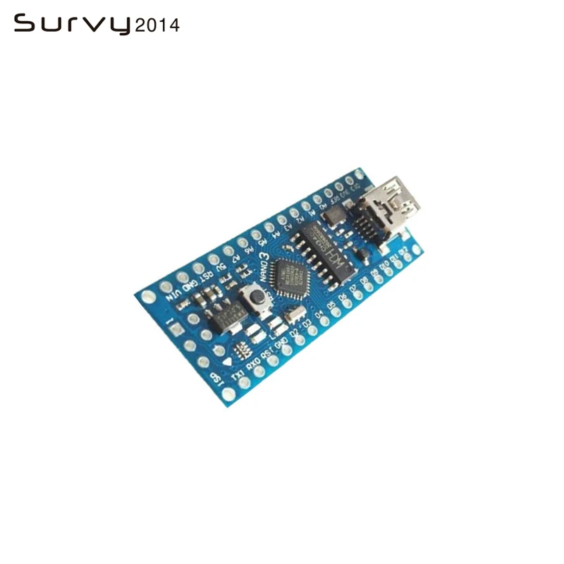 1 шт. мини USB с Загрузчиком Nano 3 0 контроллер совместимый для arduino CH340 драйвер 16 МГц