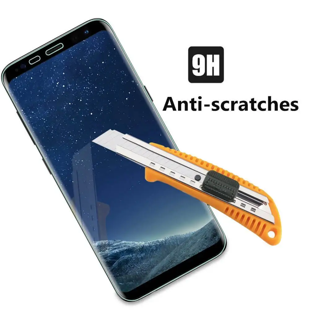 Закаленное Стекло для samsung Galaxy S8 S7 край S6 S9 плюс Примечание 8 Экран протектор фильм