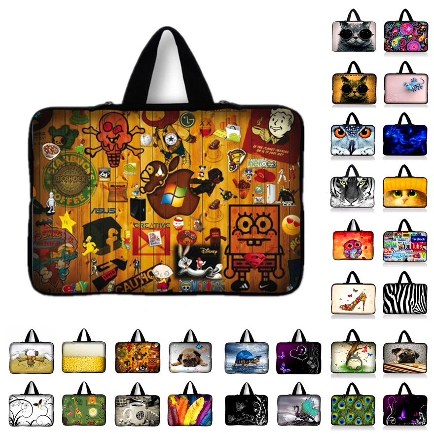 

Women Neoprene Laptop Bag 10.1 11.6 13 13.3 14 15.4 15.6 17.3'' Notebook Case Cover for Macbook Air/Pro For HP Asus Acer