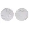 Silver Памятная монета Парижская башня здание художественные подарки для коллекции BTC Биткоин сплав Парижская башня памятная монета не монета - Цвет: Silver