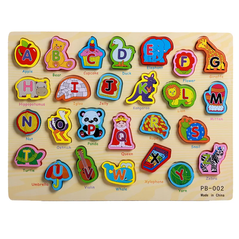 Креативная Детская цифровая игрушка головоломка с буквами для раннего развития