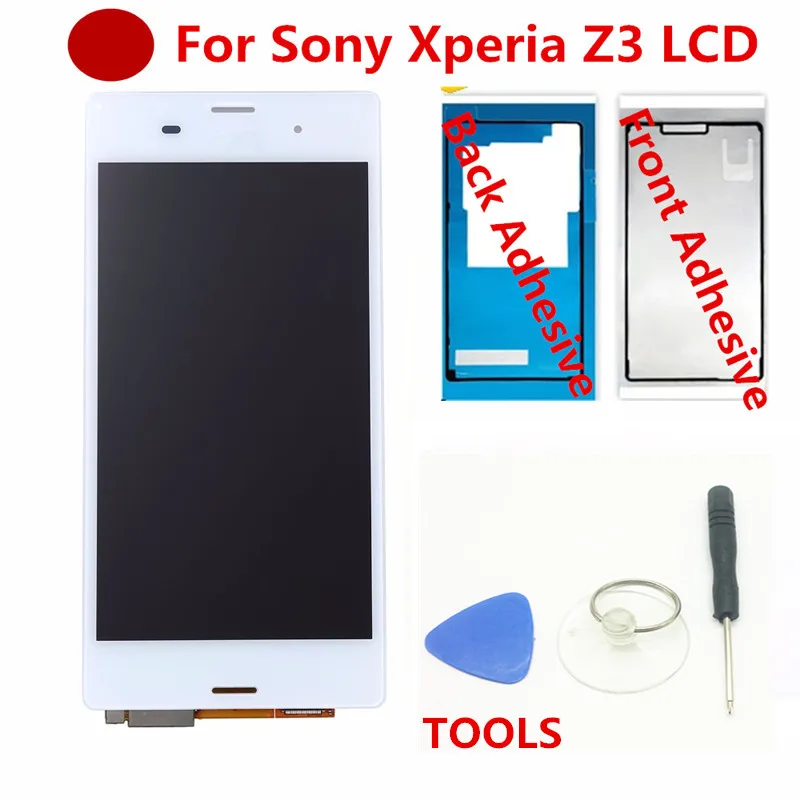 5 2 &quotd6603 ЖК дисплей для sony Xperia z3 L55T D6603 D6643 D6653 Дисплей Сенсорный экран дигитайзер