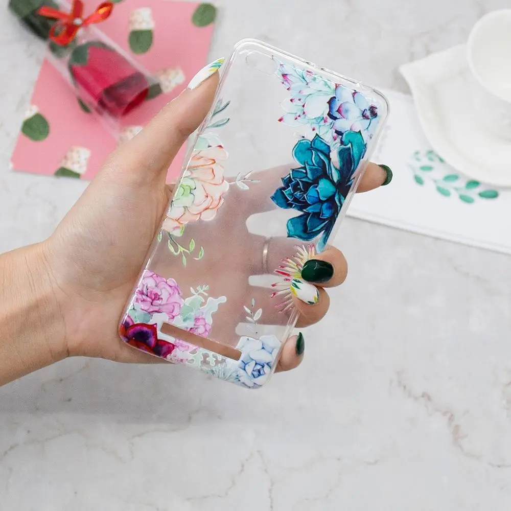 ТПУ чехол для Xiaomi Redmi 4A 4 A Redmi4A мягкий телефона коробка Xiao mi A4 красный Redmi4