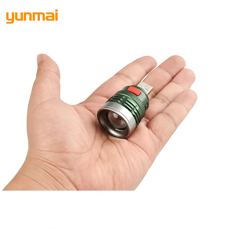 Портативный USB фсветильник рь для компьютера 3 режима интерфейс мини фонарик Q5 с