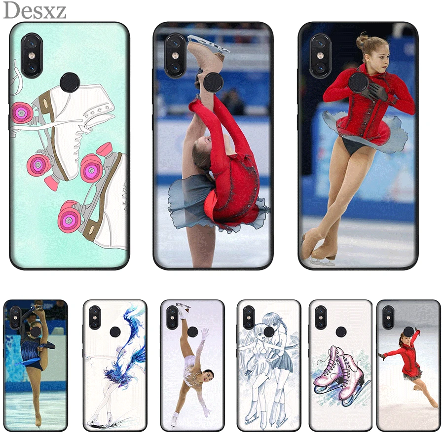 Силиконовый чехол для телефона Desxz Xiaomi Mi 6 8 9 10 9t cc9 E SE A1 2 Pro Lite Go Ice Skating With Friend